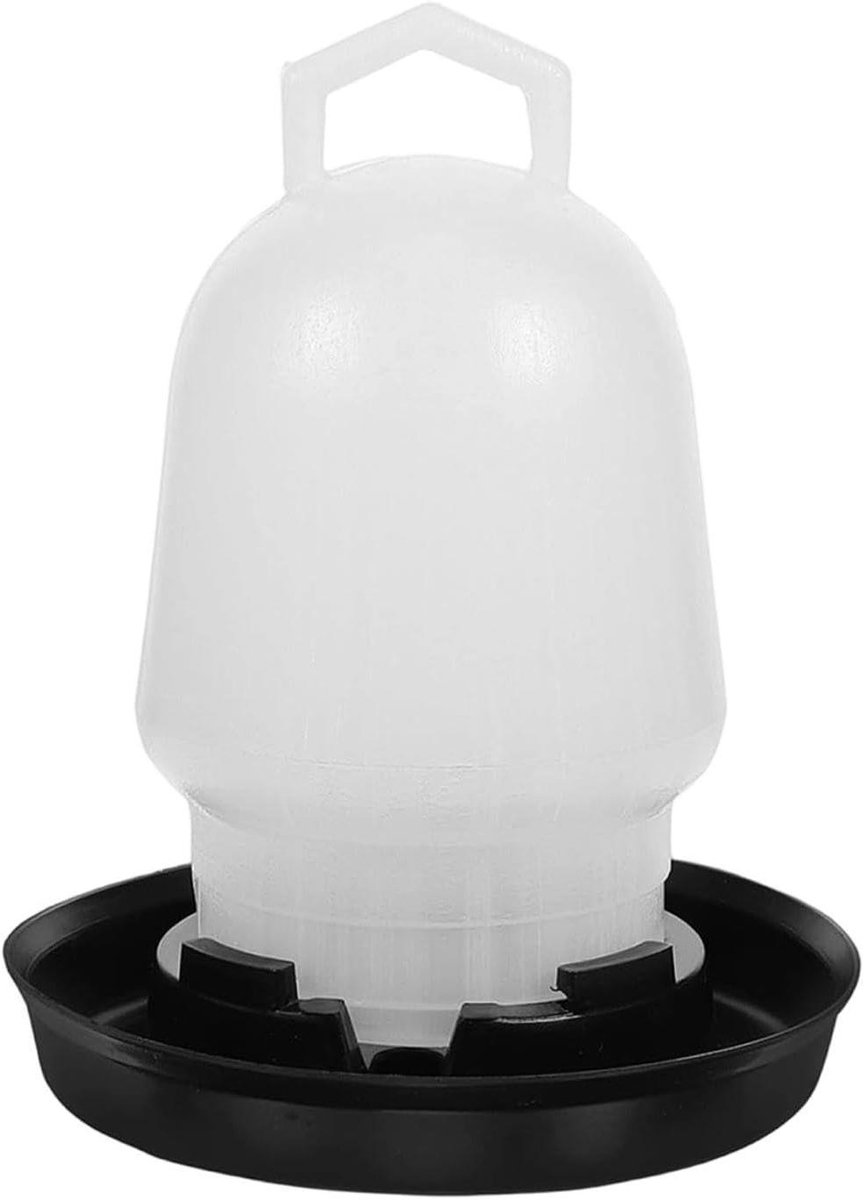 Automatische Kippenwaterer - Pluimveedrinker Voedingssysteem - Continu Watertoevoer - Hygiënische Schone Oplossing - 15 cm - Meerkleurig
