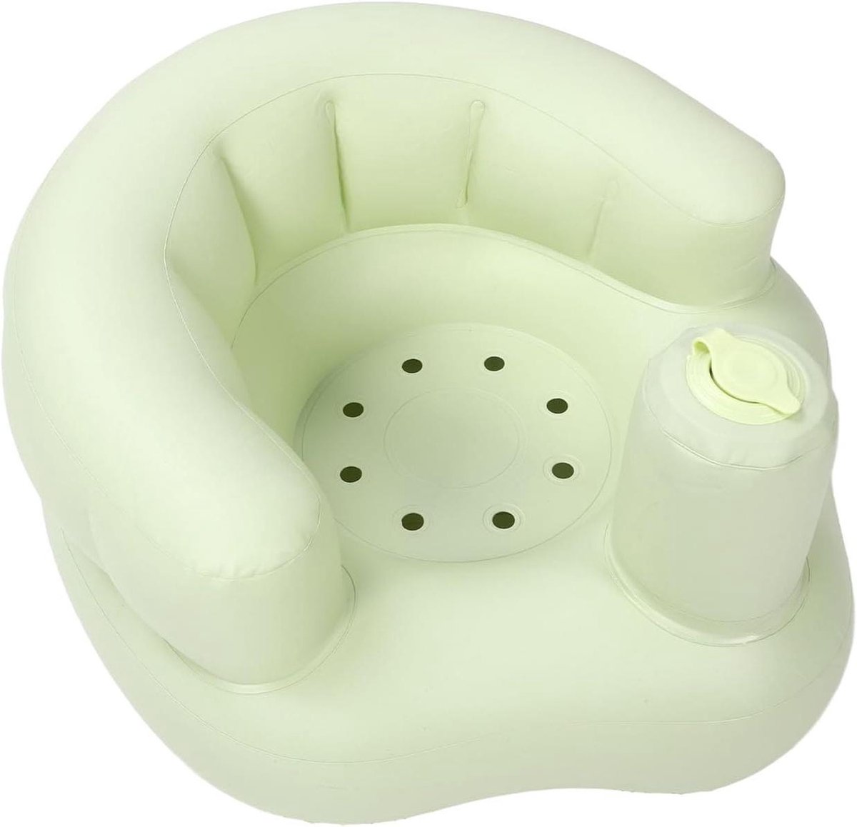 Opblaasbare Baby Sofa - Baby Stoeltje Leuning - Baby Zelfstandig Zitten - Biomimetisch Ontwerp - Niet Gespecificeerd - Blauw
