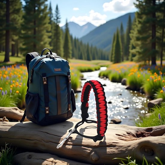 Flessenhouder - flessendrager - waterfleshouder - flessen houder riem - waterfleshouder schouderriem - waterfles houder tas - waterfles houder riem - waterfles houder rugzak - Voor wandelen camping reizen sport - Groen/Geel — afbeelding 3