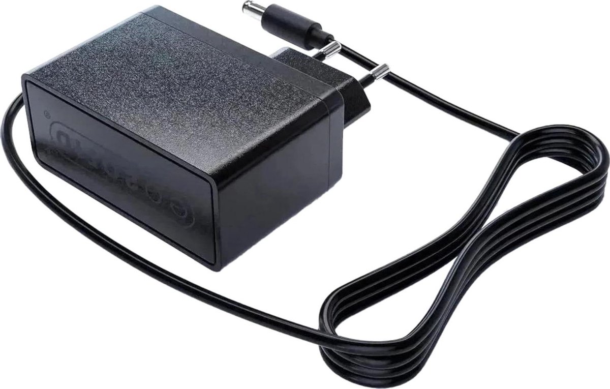 Stofzuiger Oplader - Stroomadapter Vervangende Lader - Stofzuiger Opladen - Compact Reisontwerp - 30 Volt 0.5 Ampere - Zwart