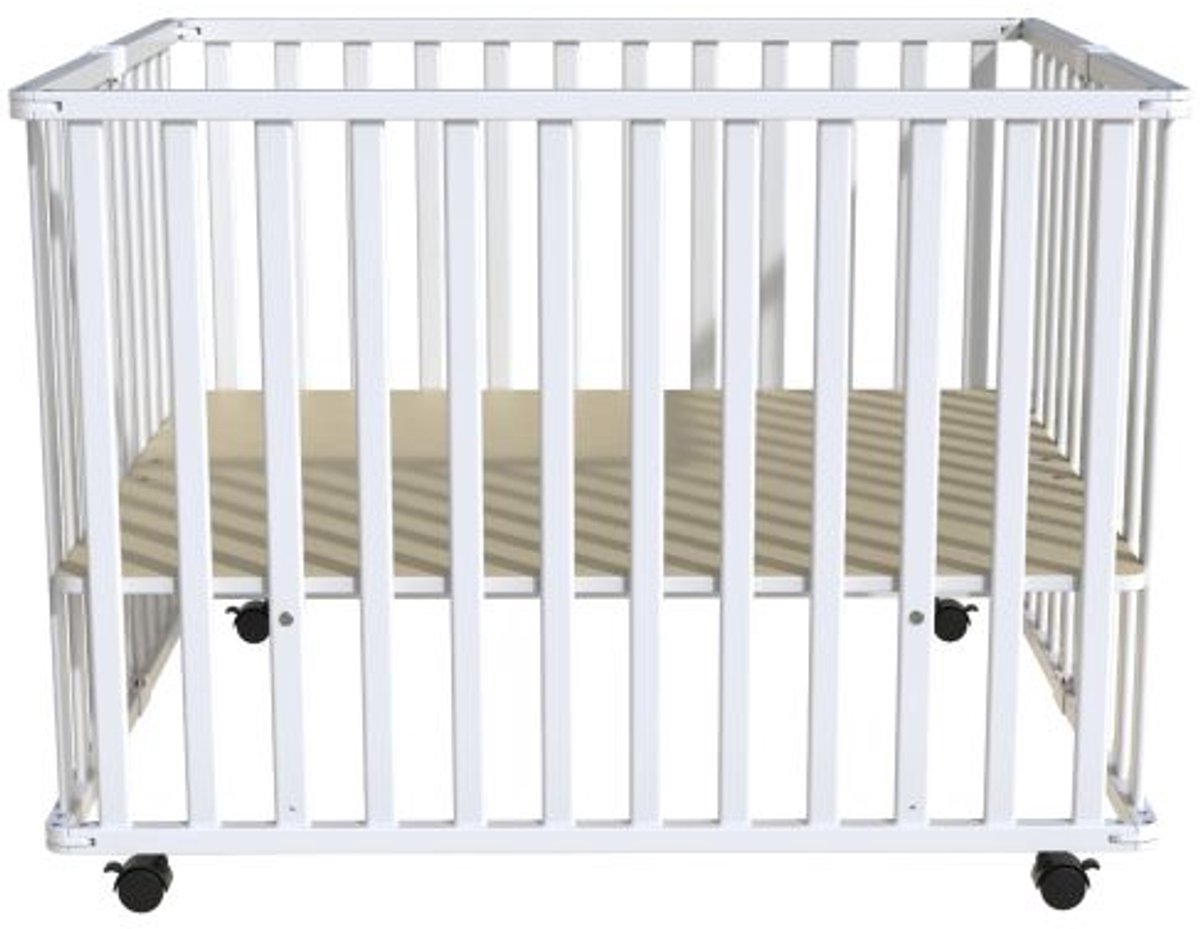 Born Lucky Opvouwbare Baby Box Flip Wit – foto 6