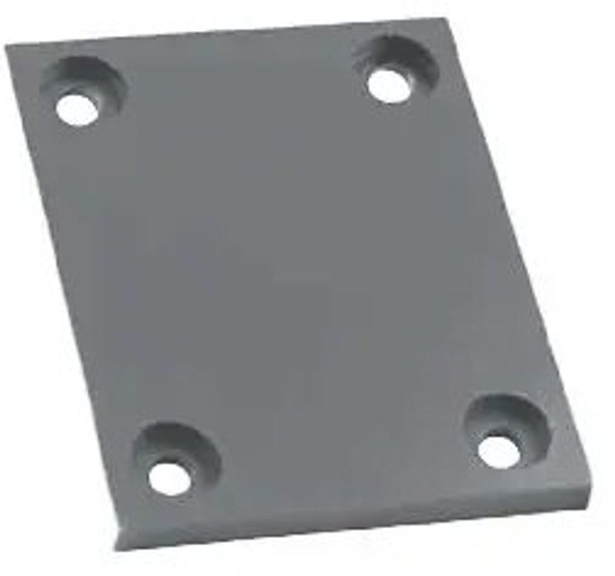 Rubberen pad voor hefbruggen – Lengte x Breedte x Hoogte: 105 mm x 80 mm x 8 mm, Gewicht: 85 gram.