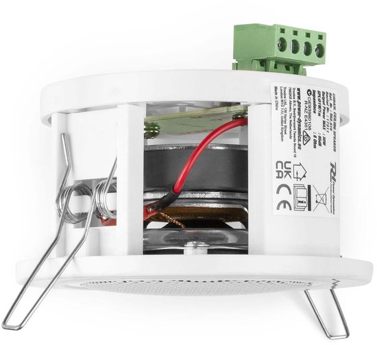 Power Dynamics set van 8 CSBA3L plafondspeakers met de A100B inbouw versterker - Bluetooth - 4x 20W — afbeelding 5