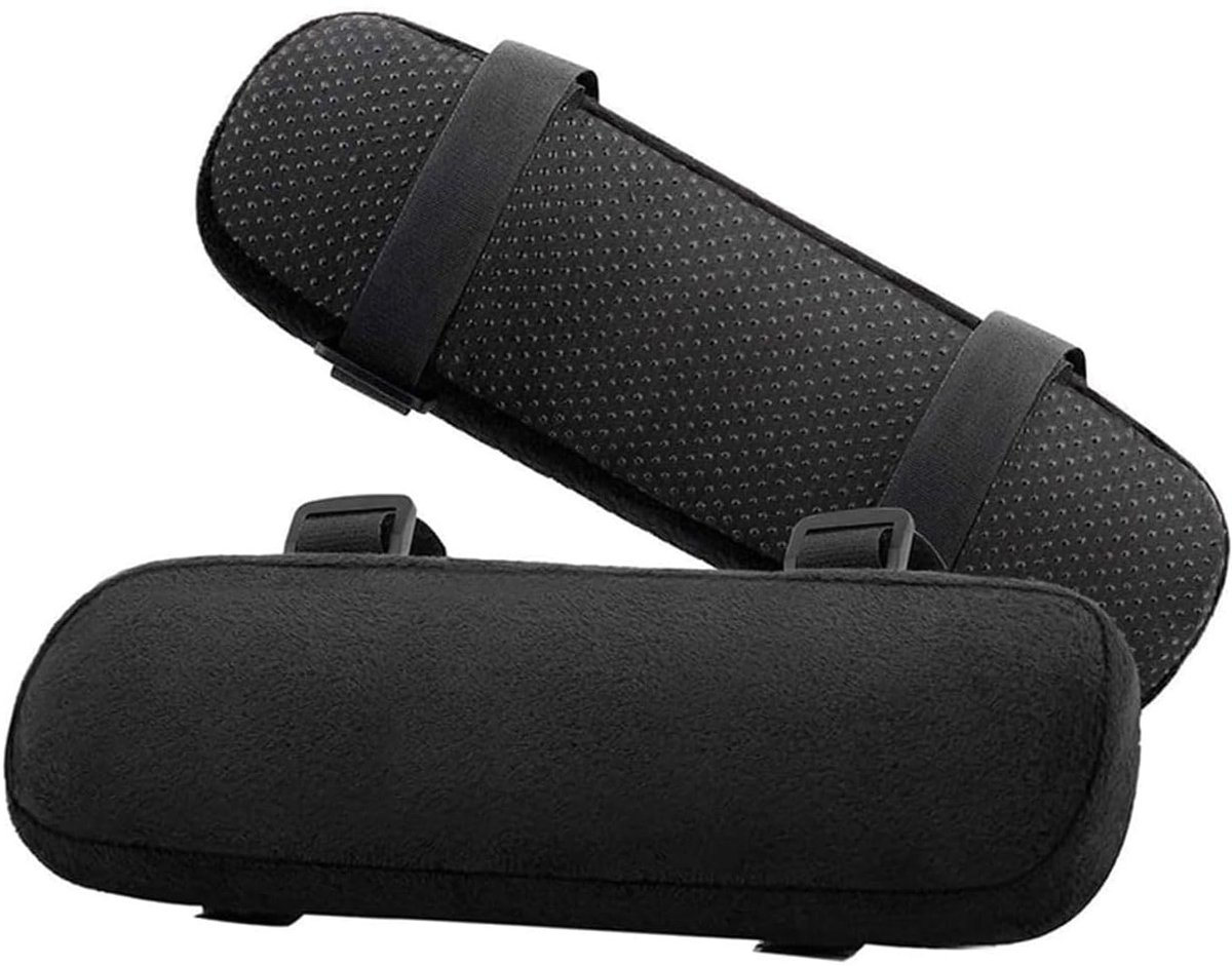 Set van 2 armleuningkussens voor bureaustoelen en gamingstoelen