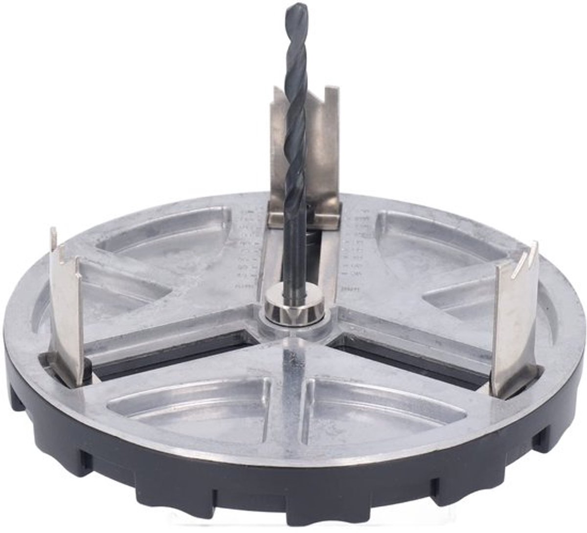 Ponszaag Verstelbaar - Gatenboor - Ronde Gatenopener - Gereedschap voor Hout/Kunststof/Sanitair - Zink-Aluminiumlegering - Hoogwaardige Kwaliteit