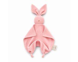 MijnNami Cuddle tissu Bunny - Bébé Pink - Eco friendly - Hydrophile Cuddle