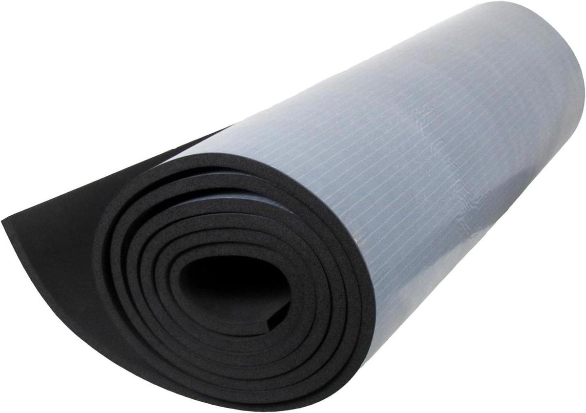 Rolluiken isolatie - Isolatiemateriaal - Thermische isolatie - Gesloten celstructuur - 6 vierkante meter - Zwart