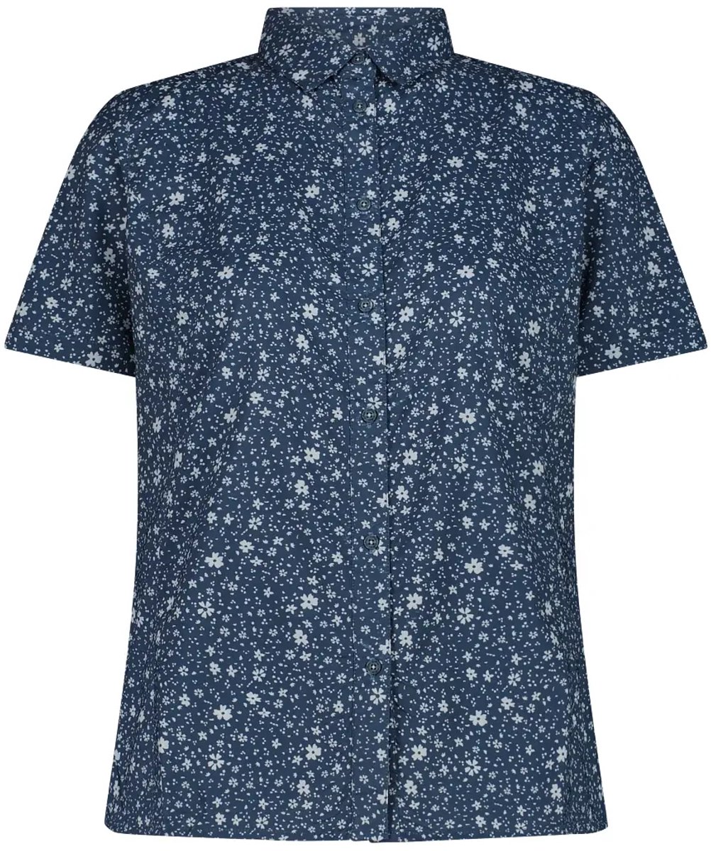 Bloemige blouse voor dames CMP Blauw