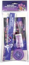 K-pop Demon Hunters - Schoolset - Schrijfset - Stationery set - 5-delig - Potlood - Liniaal - Gum - Puntenslijper - Notitieblok.