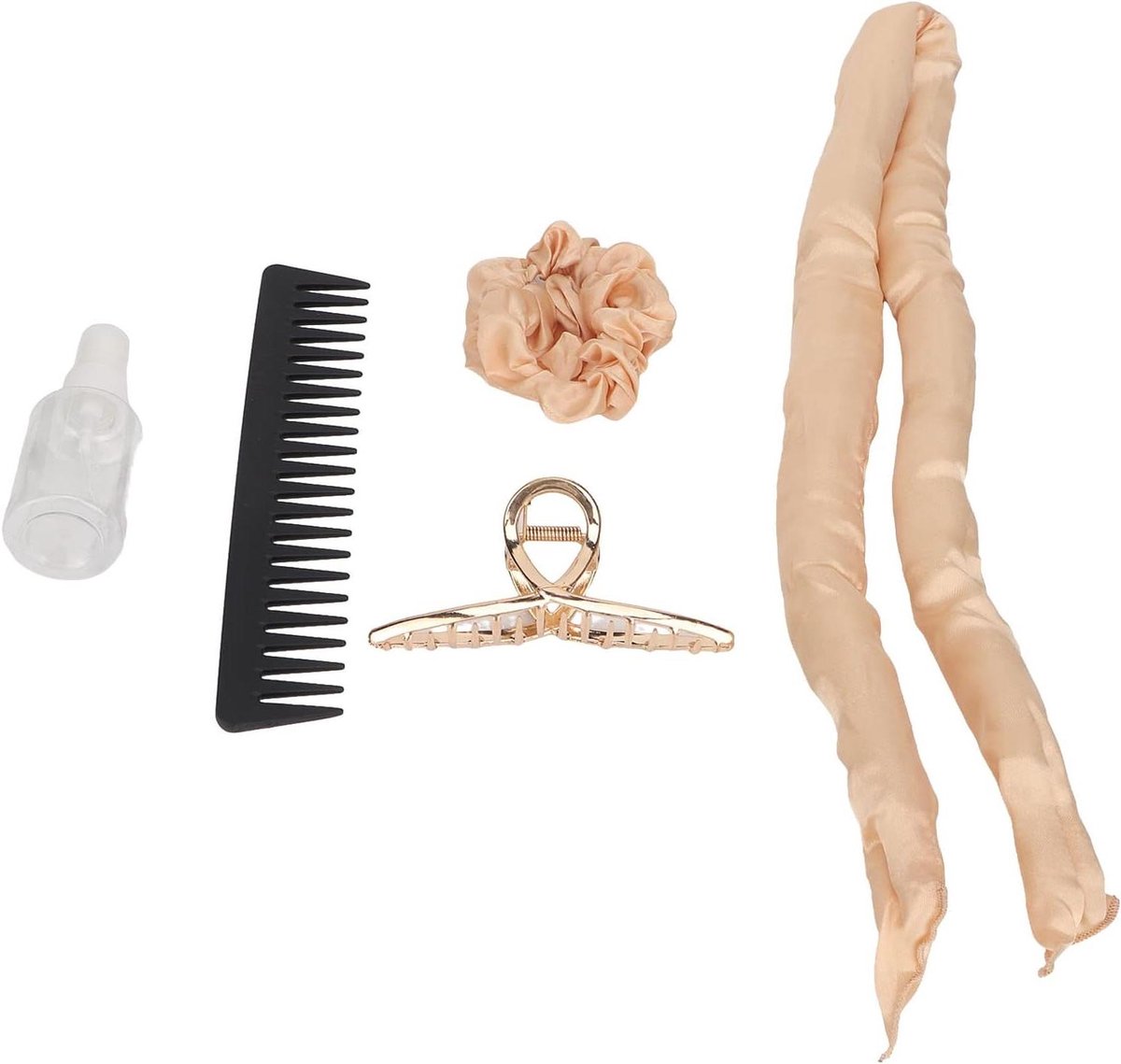 Hittevrije Haarrollers Set - Krulset Zonder Hitte - Mooie Krullen Maken - Beschermt Haar - 1 Set - Niet gespecificeerd