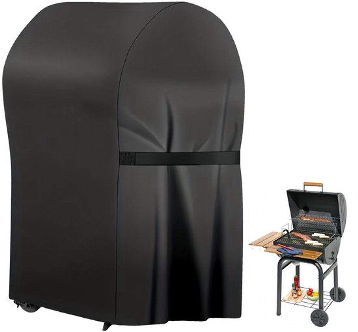 Barbecuehoes Waterdicht - 210D Oxford Stof - Winddicht - UV-bestendig - Scheurbestendig - Geschikt voor verschillende barbecues (67 x 77 x 110 cm) - Grillhoes