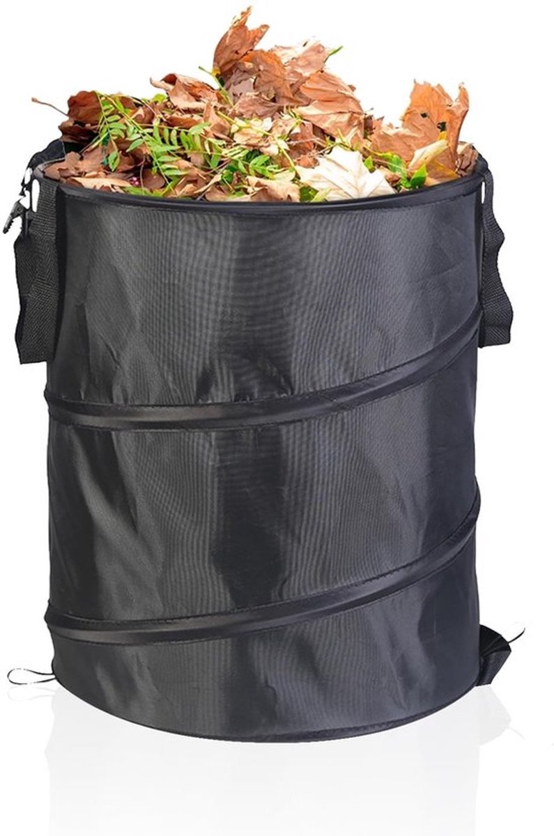 Tuinzak 34 cm - Opvouwbare Vuilnisemmer - Draagbaar - Oxford-stof - Zelfstaand - 38 liter Inhoud