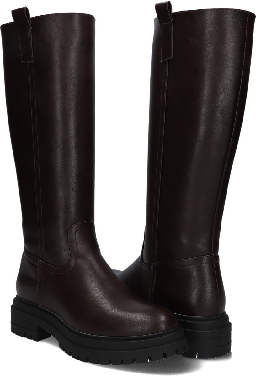 Wysh Romy Laarzen - Leer - Meisjes - Bruin - Maat 34