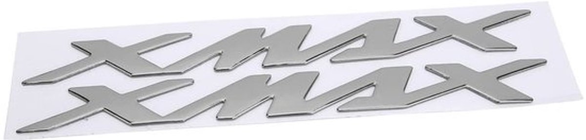 Embleemstickers 3D - Slijtvaste Motorfietssticker - Waterdicht - Flexibel Plastic - Glad Oppervlak - Voor Xmax 125/250/400 - Motorstickers