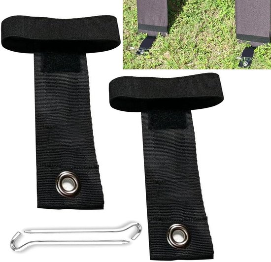 Zonnepaneel Grondpaal - Montage Accessoires - Zonnepanelen Verankeren - Voorkomt Wind Tipping - 18 x 10 x 5 cm - Standaard