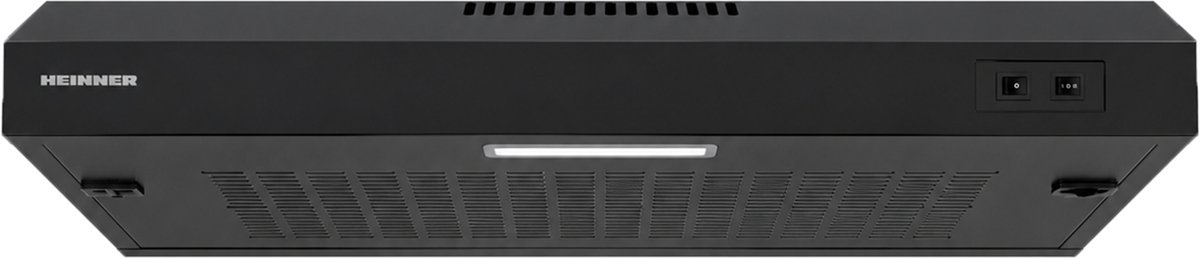 Heinner CH-MD190BK Onderbouw Afzuigkap 60 cm – 190 m³/u – 1x 38 W Motor – 2 Standen – 1x 1.5 W LED-Verlichting – 5 Jaar Garantie – Zwart