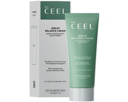 THE CEEL Acne & Sebum Crème - Tegen acne, puisten. poriën en onzuiverheden - Acnecrème met salicylzuur, azelaïnezuur en Zinc PCA 50 ml