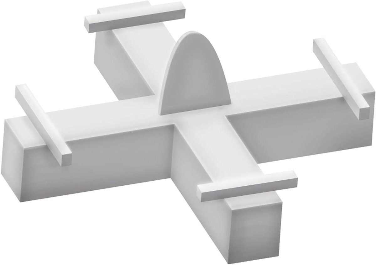 Tegelafstandhouders - Voegershulpmiddel - Nauwkeurig Tegelen - Herbruikbaar Ontwerp - 3 mm - Wit