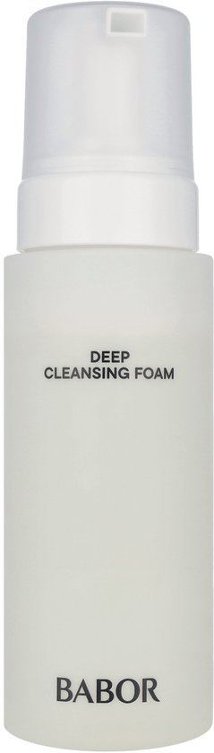 Babor Deep Cleansing Foam 200ml fles met pompdispenser.