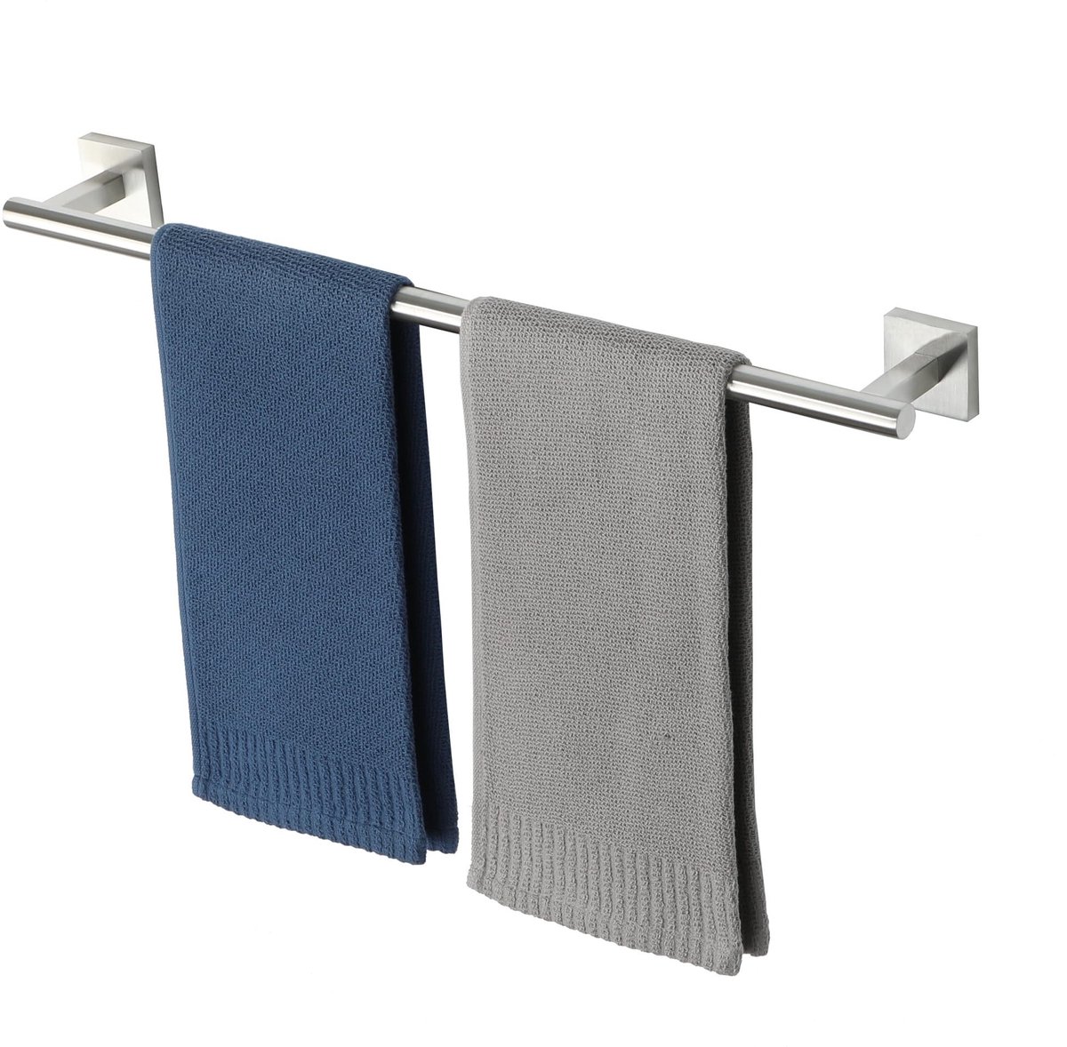 Dailygoods - Mooche Badkamer Handdoekhouder SUS304 Rvs Handdoekenrek Wandmontage 24 inch Badkamer Handdoekhouder Badkamer Accessoire Keuken Accessoire Geborsteld