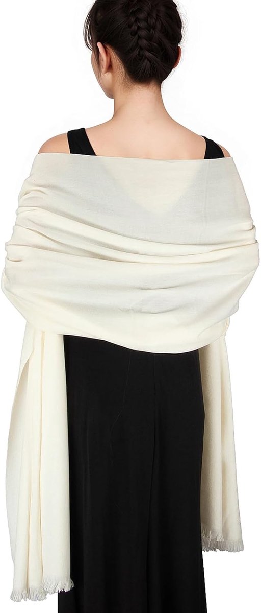 wintersjaal, grote sjaal voor dames, wikkelstola, voor avondjurk, warme sjaals, ceremonie, 2, One Size (Fabrikant maat:ONESIZE)