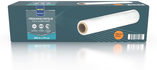 Emballage film alimentaire METRO PROFESSIONAL 300 m x 29 cm.