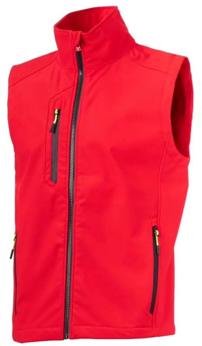 Mouwloze waterdichte jas Payper Wear Creek L.I.T. Rood