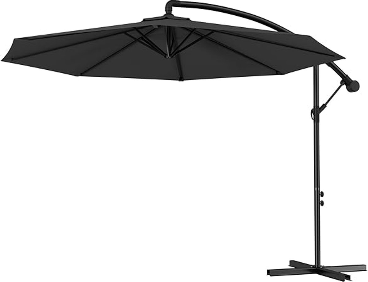 Hong Kong Companies Registry Zweefparasol 300 cm met Zwengel & Kruisvoet