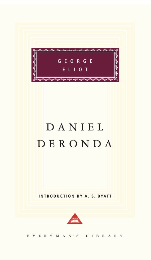 Boek kaft van George Eliot: Daniel Deronda. Introductie door A. S. Byatt.