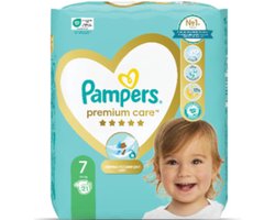 Pampers Premium Care Luiers Maat 7 (15+kg) - 3 x 21 stuks - Voordeelverpakking