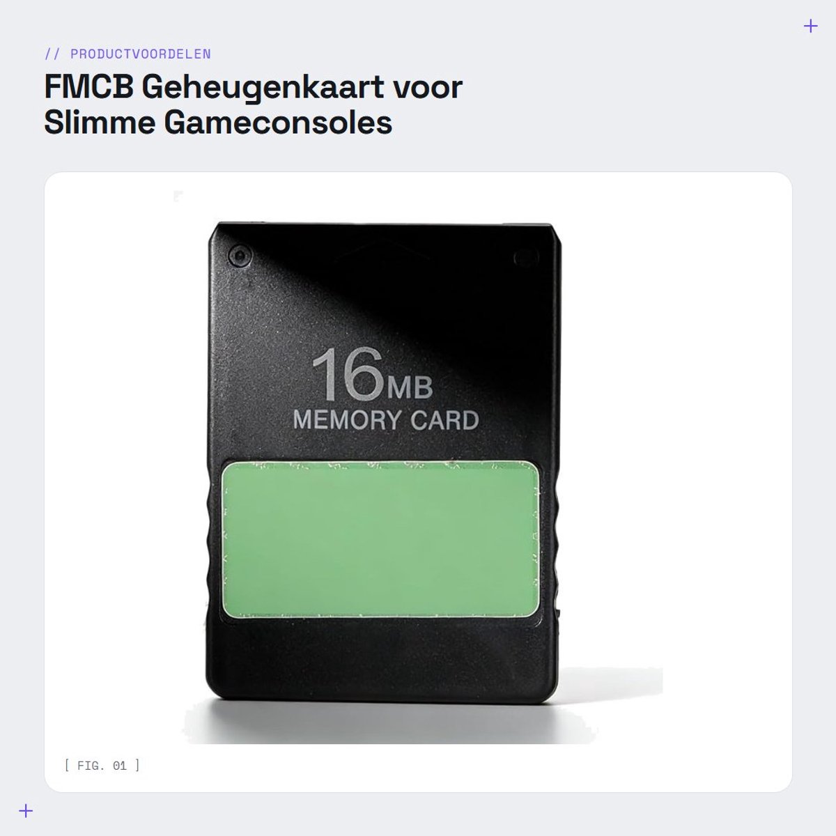 Dailygoods- Geheugenkaart Eenvoudige Bediening - Gamegeheugenkaart - Compatibel met SPCH-7/9xxxx - Hoogwaardig ABS - Niet regiogebonden - Zwart uiterlijk - Spelkaart
