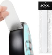Solco Protectiontape voor Padelrackets Transparant met Profiel - 1 Stuk - Padel Protector - Racket Kras Bescherming - Afgerond