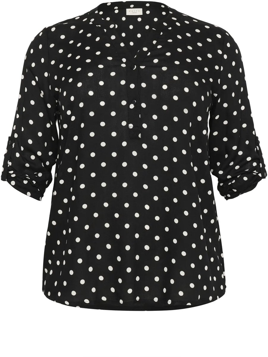 Vrouwenblouse KAFFE Curve Sida Dot