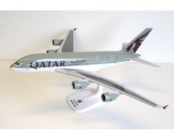 schaalmodel vliegtuig Qatar Airways Airbus A380 schaal 1:200 lengte 36,37cm