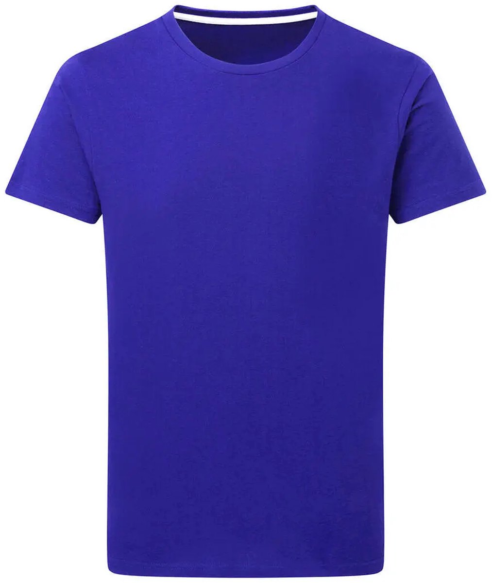 T-shirt met ronde hals ‘Signature Tee’ Men SG Essentials Kobaltblauw