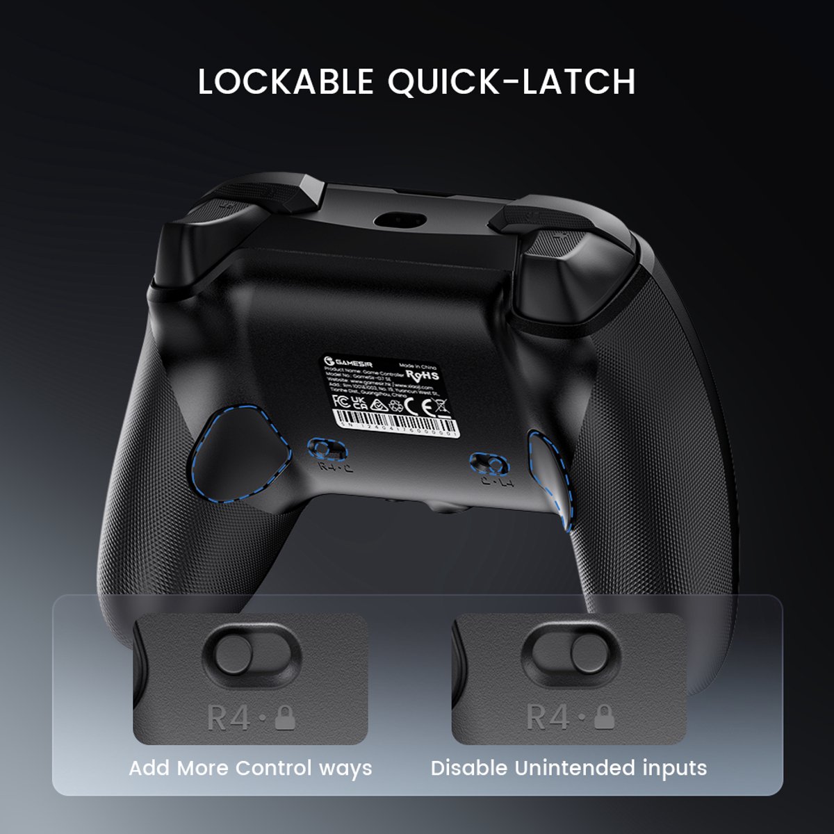 GameSir G7 SE - Bedrade Controller - Hall Effect - Verwisselbare frontplaat - Xbox, PC & Android - Zwart – foto 2