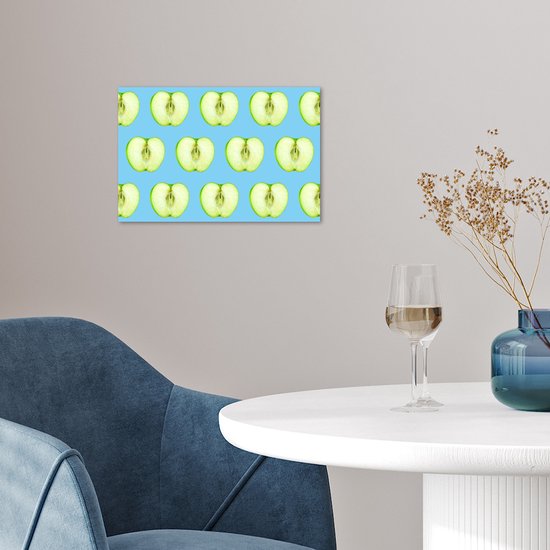 Affiche Pomme - Motif - Couleurs - 30x20 cm