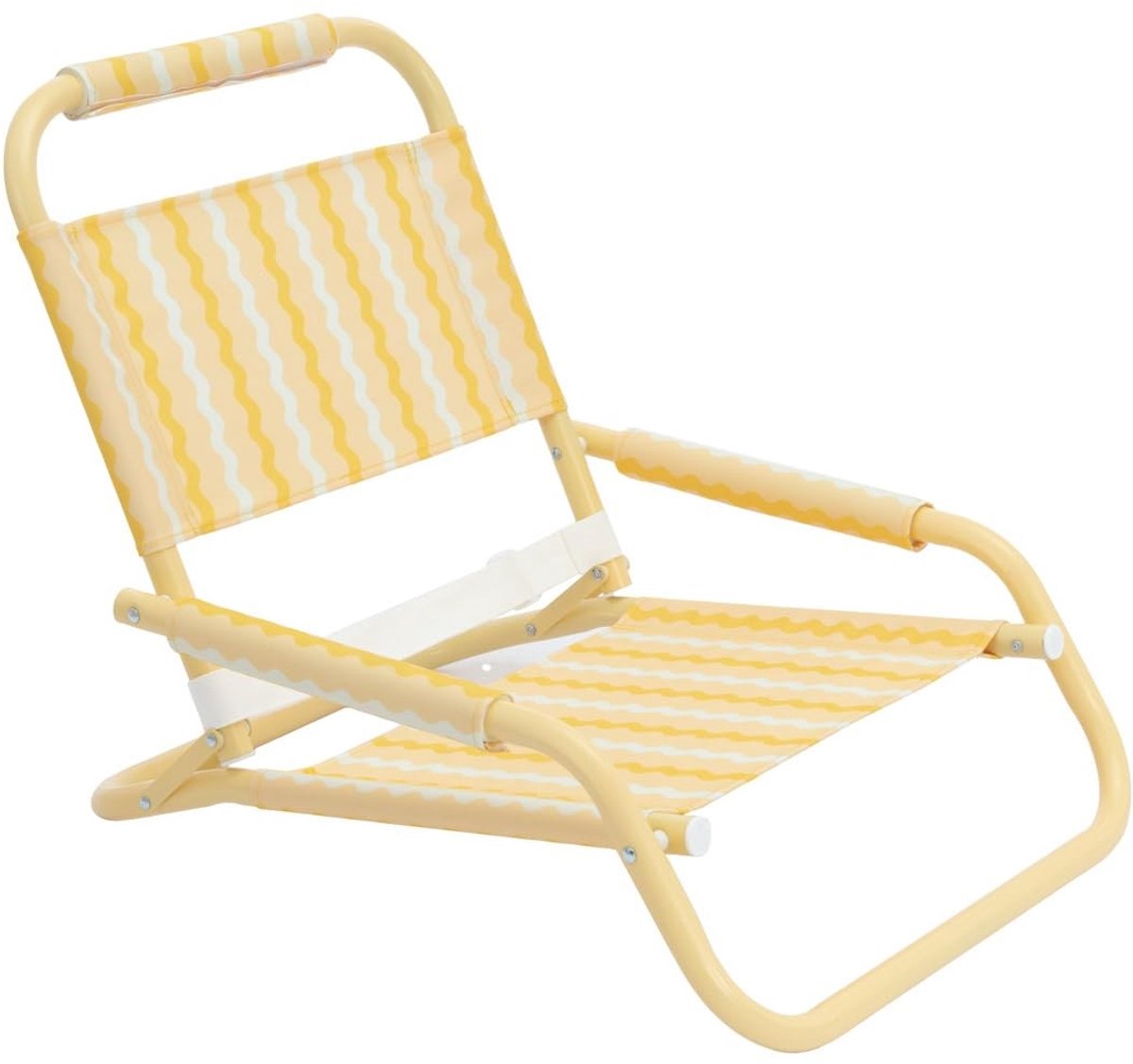 Omgoods - Opvouwbare Strandstoel met Rugleuning en Handvat