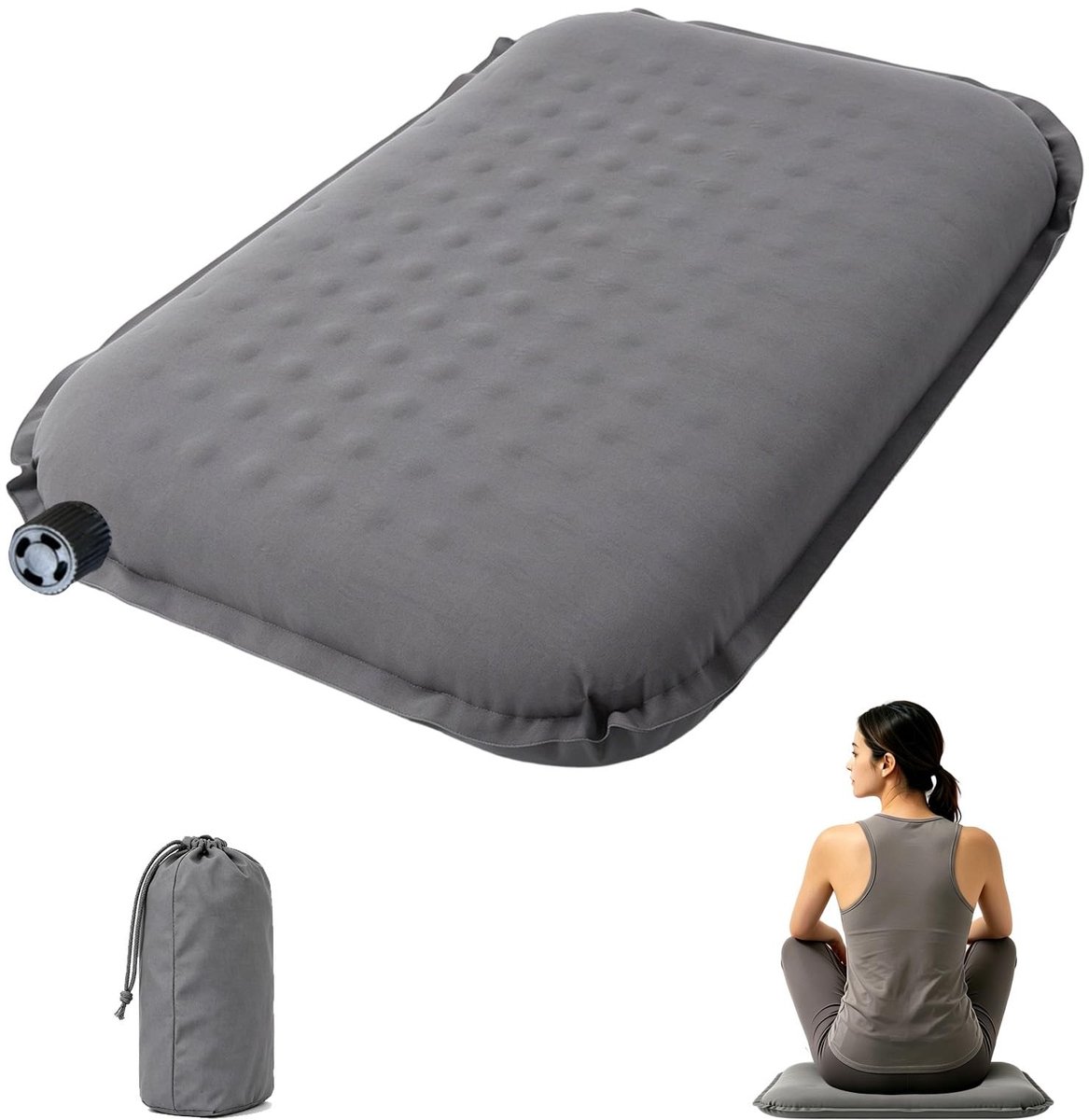Omgoods - Zelfopblazend Outdoor Zitkussen voor Comfortabel Zitten