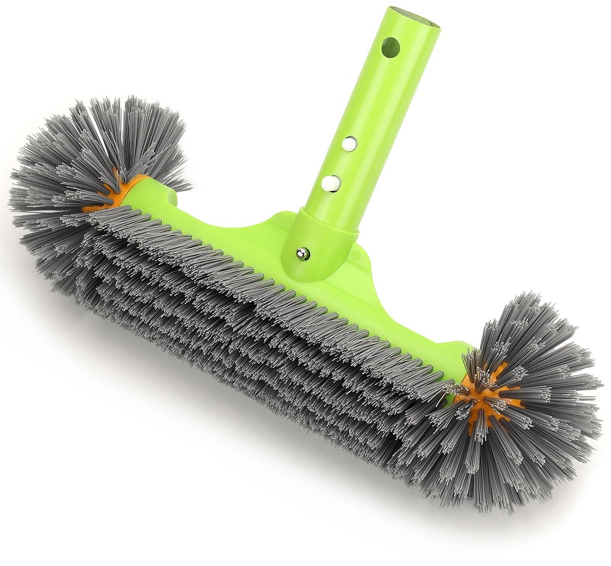 Omgoods - Zwembadborstel 33 cm voor Wand en Vloer met EZ-Clip