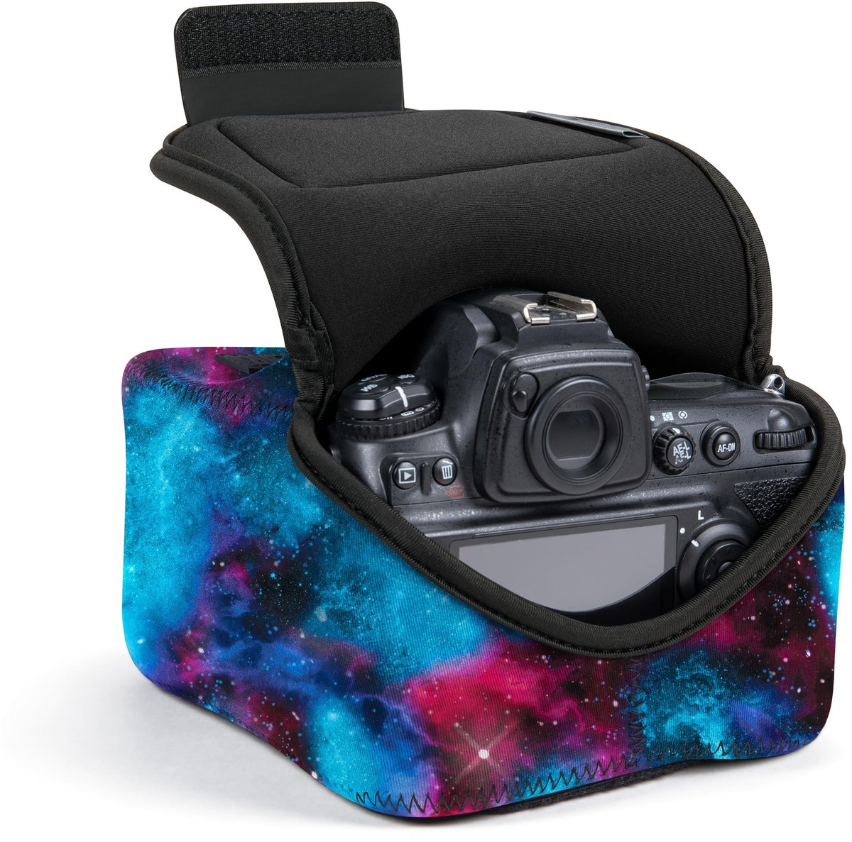 Omgoods - Compacte Neopreen Cameratas voor SLR Camera's met Accessoirevak