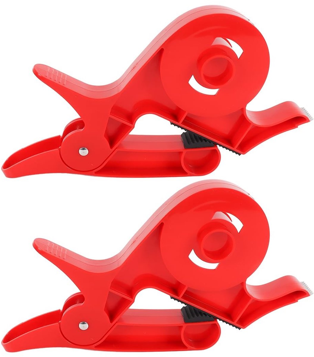 Omgoods - 2 Stuks Verpakkingspapier Snijder met Tafelklem