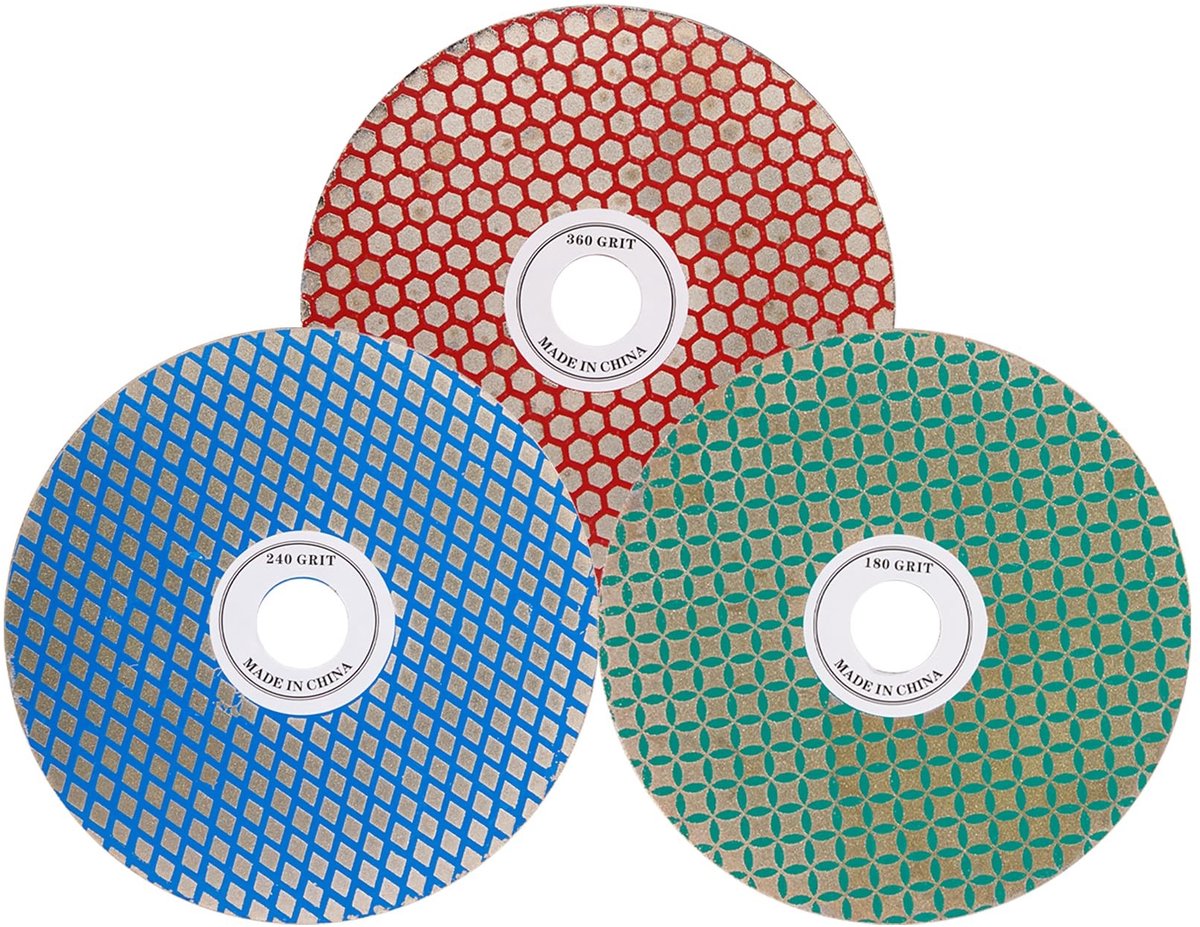 Omgoods - Diamant Slijpschijven voor 2-in-1 Glas Grinder
