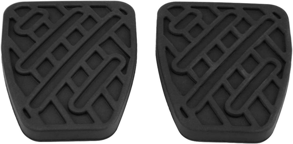 SnelShoppen - Remkoppeling Pedalen Rubber Covers voor Nissan Qashqai 2007-2016, Versterkte Rempedal Covers, 1 Paar, Verbeterde Grip en Comfort