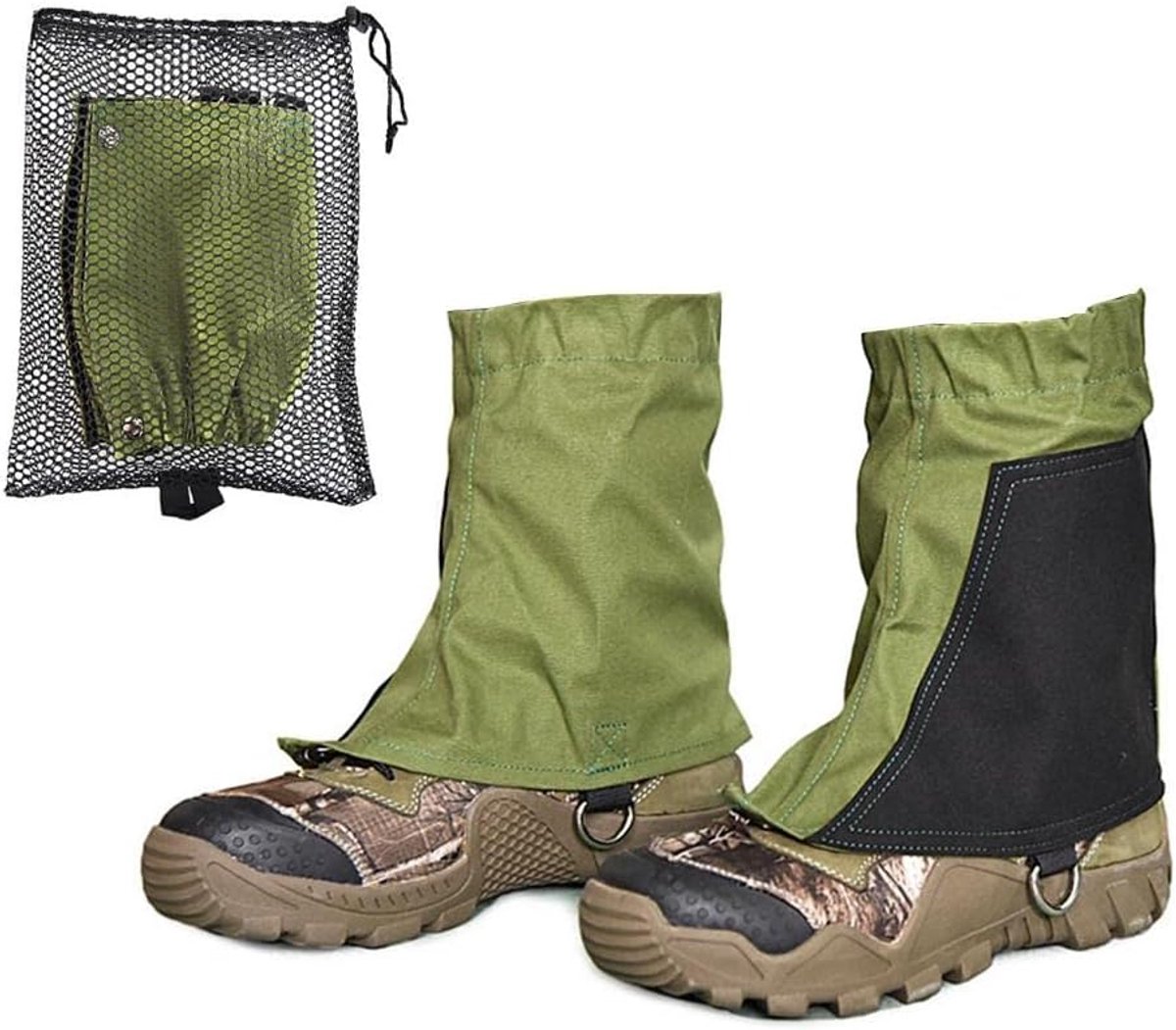 SnelShoppen - Waterdichte En Scheurvaste Ankle Gaiters Voor Heren En Dames, Verstelbare En Beschermende Schoenhoezen Voor Wandelen, Klimmen En Buitena