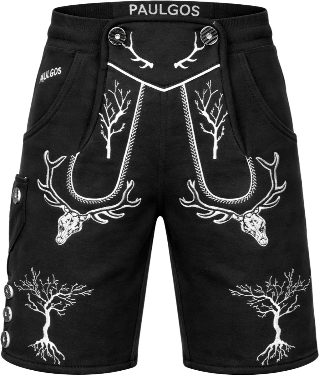 PAULGOS Traditionele Joggingbroek voor Heren - Design: Traditionele Leren Broek - JOK6 - Verkrijgbaar in 3 Kleuren - Maten S - 5XL