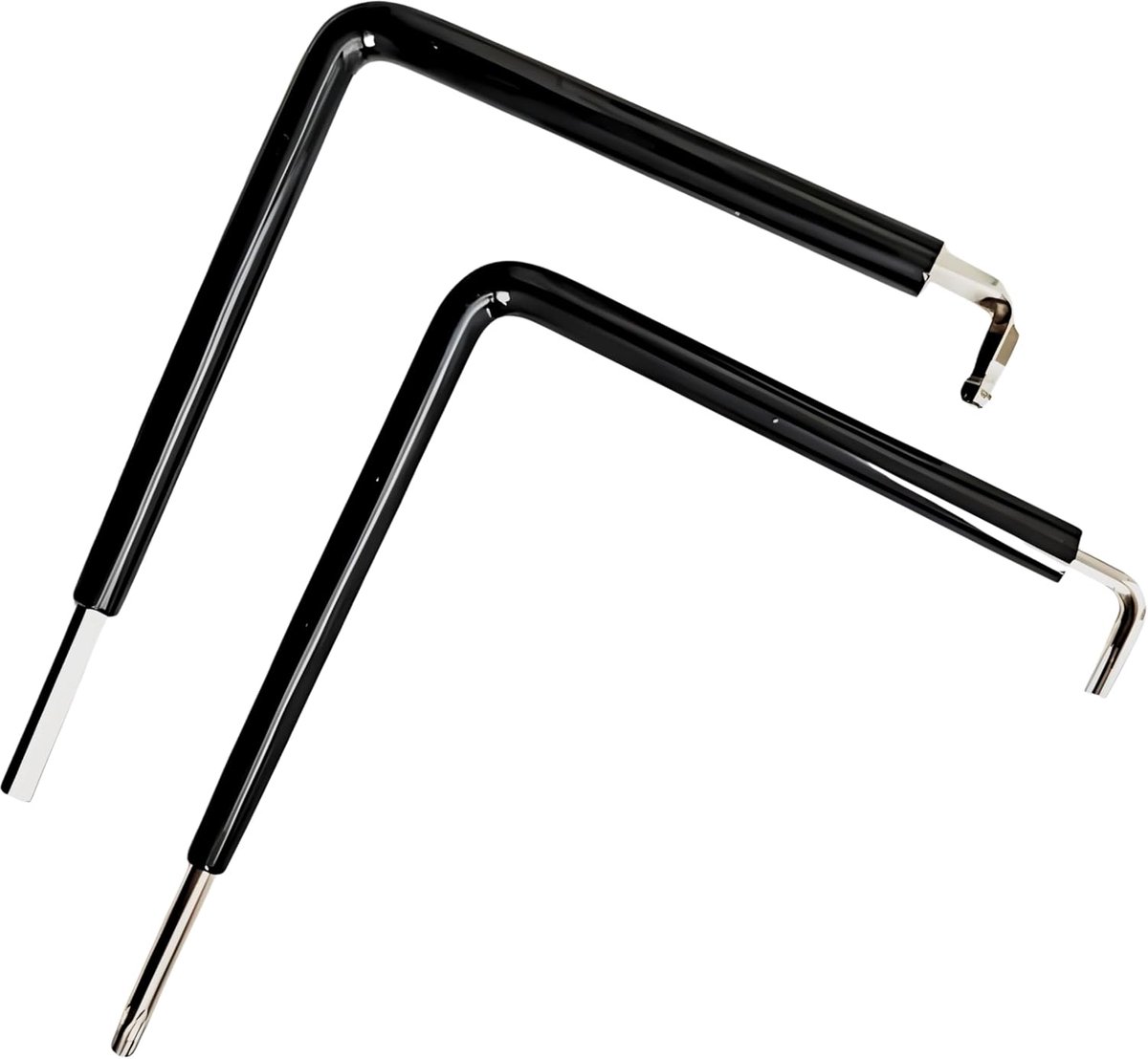 SnelShoppen - 4 mm Torx TX15 Verstelbare Gereedschapsset met Leren Etui voor Bescherming - Zwart Verstelgereedschap voor Ramen en Balkon deuren