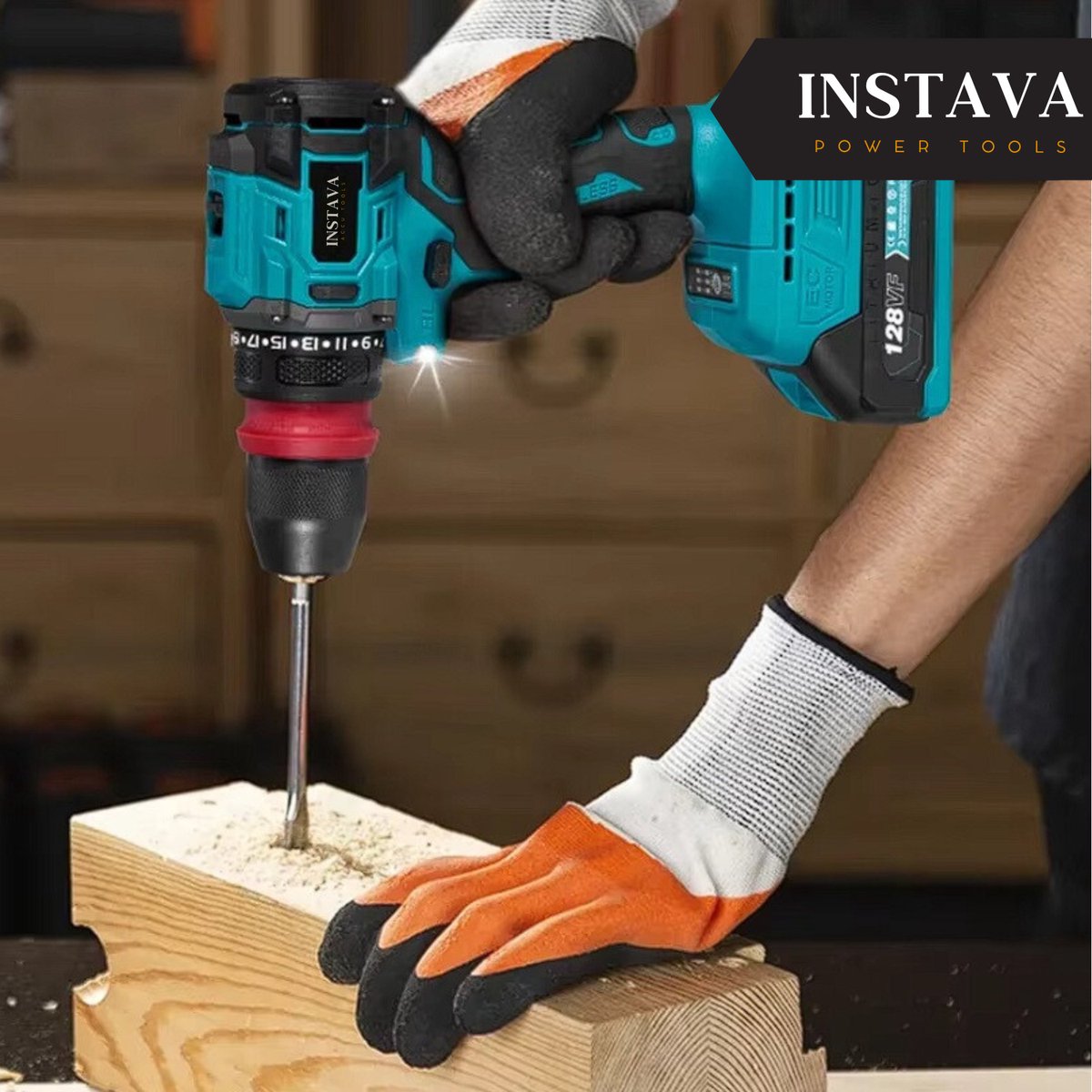 Makita Instava Accu Schroefboormachine - 1x 2.0Ah Accu thumbnail 4