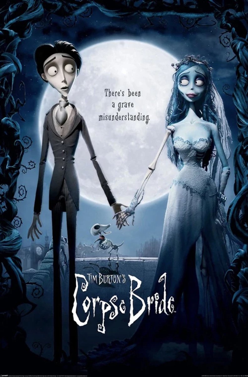 Pyramid Poster The Corpse Bride - Emily and Victor 61x91,5cm Divers