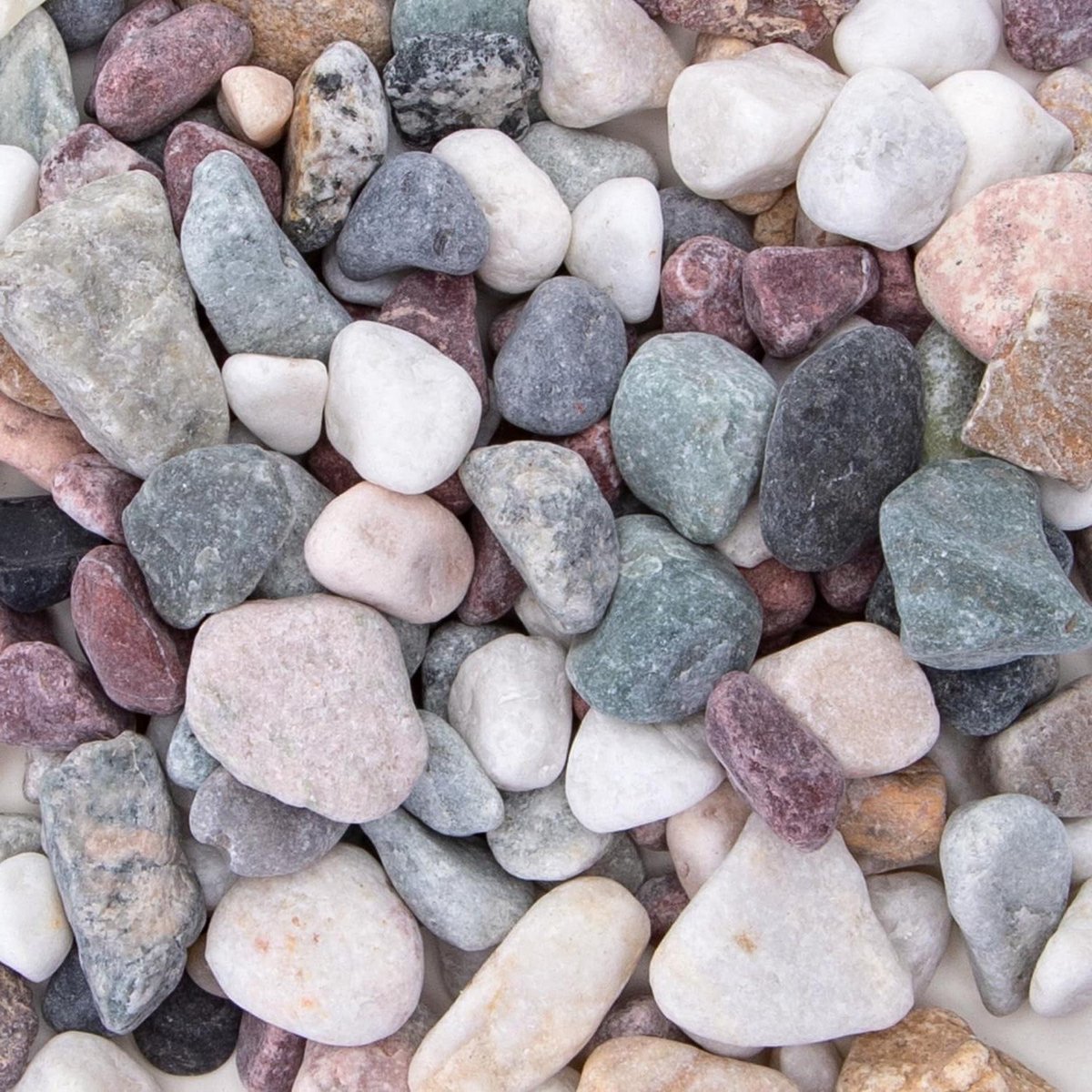 Veelkleurig Grind - Decoratief Steen - Tuin Decoratie - Natuurstenen - 430 g - Veelkleurig